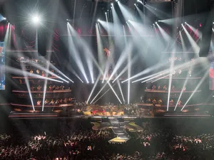 Over 250 Robe fixtures for Symphonica in Rosso Shows