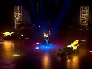 Pointes for Top Gear Live in St Petersburg