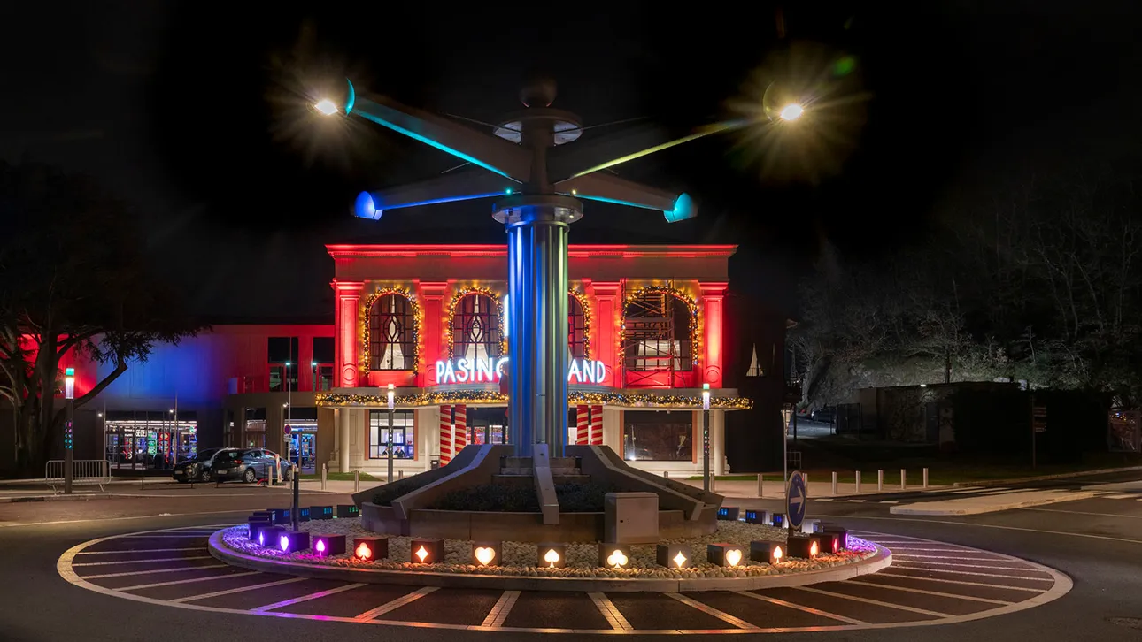 All-Anolis Lighting Solution for New Roundabout
