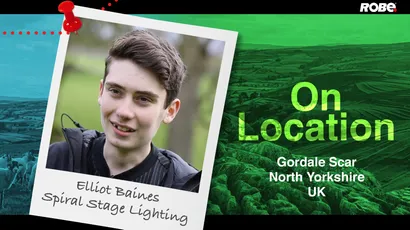 On Location 5 – Elliot Baines at the North Yorkshire - Gordale Scar