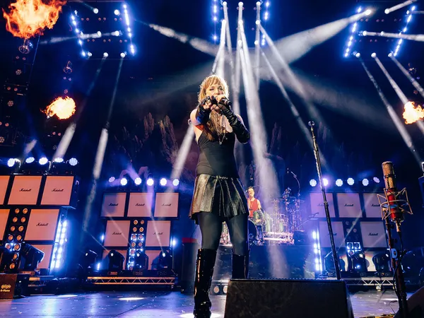 No Rest for Robe on Halestorm Tour