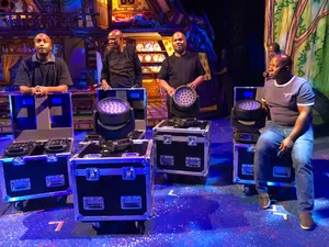 LEDWash 800s are the Stars at Joburg Theatre