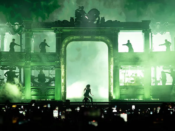 Robe Taps into Lady Gaga Mayhem at Coachella