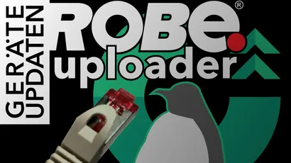 Netzwerk-Konfiguration des Robe Uploader auf Linux