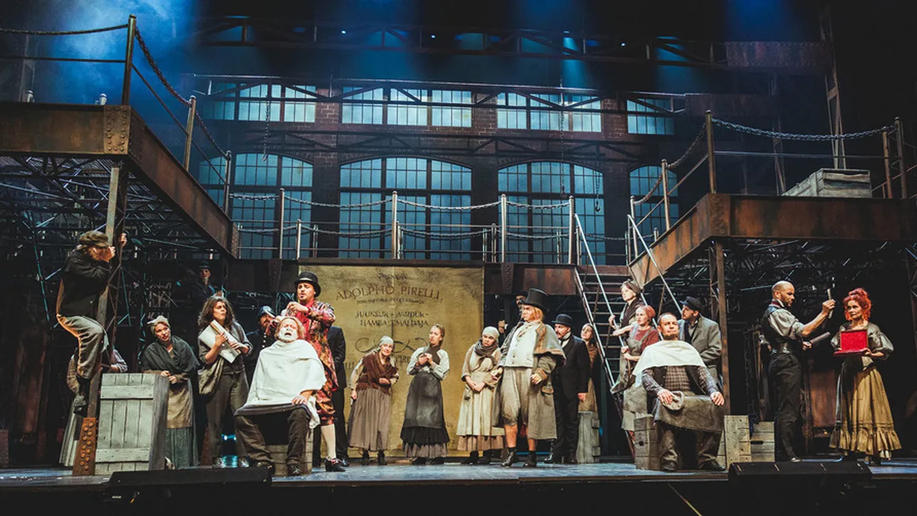 Demon Robes for Sweeney Todd at Vanemuine