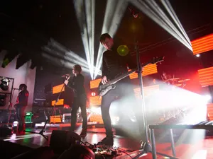 Three Czech Rock Bands Lit with Robe