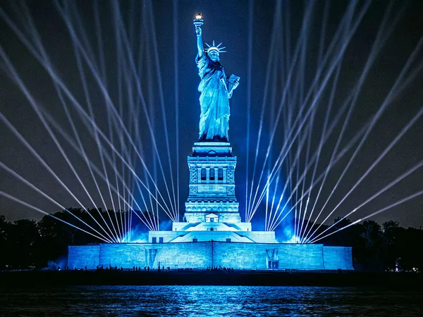 Robe Helps Monumental Liberty Lights Shine Bright
