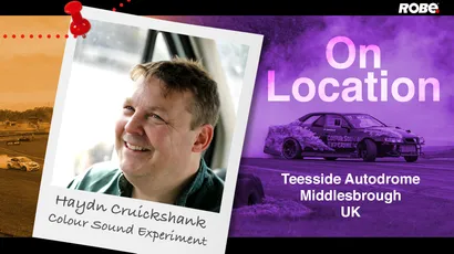 On Location 6 - Haydn Cruickshank am Teesside Autodrom