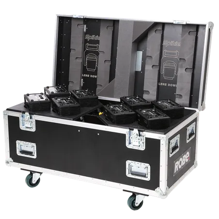 Eight-Pack Top Loader Case Spikie™ | ROBE lighting