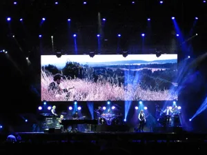 Robe for Elton John in Brazil