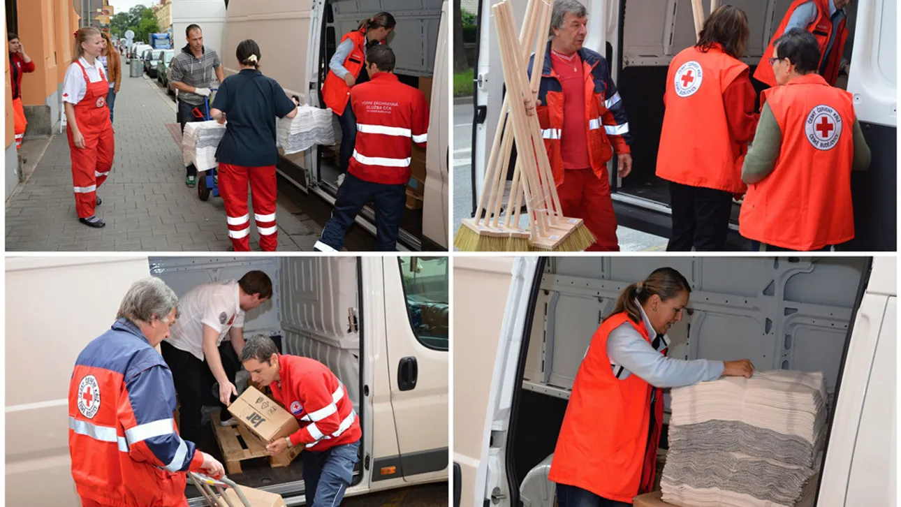 Robe Helps Flood Relief