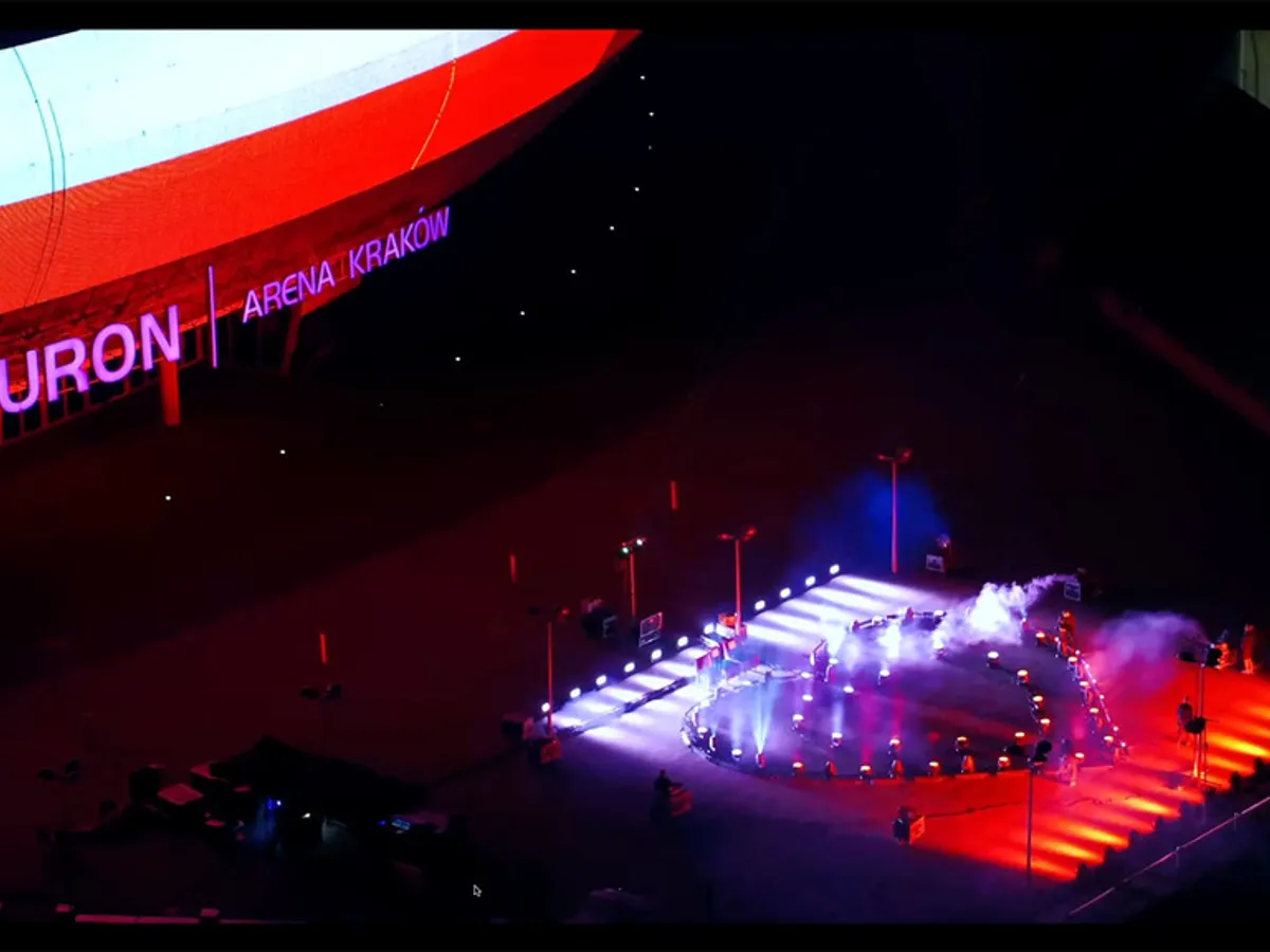 Getting to the Heart of Lighting the Sky in Krakow