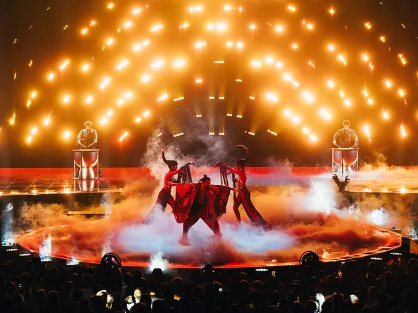 Over 600 Robe Moving Lights help Dazzle at 2023 Eurovision Song Contest