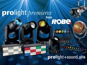 Robe at Prolight+Sound Frankfurt 2016