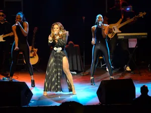 Tamia Has Beautiful Surprise in Johannesburg