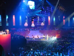 Robe Burns Bright at Studio 54 Sportpaleis Disco Inferno