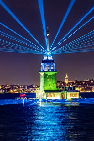 Anolis for Stunning Maiden’s Tower Installation in Istanbul