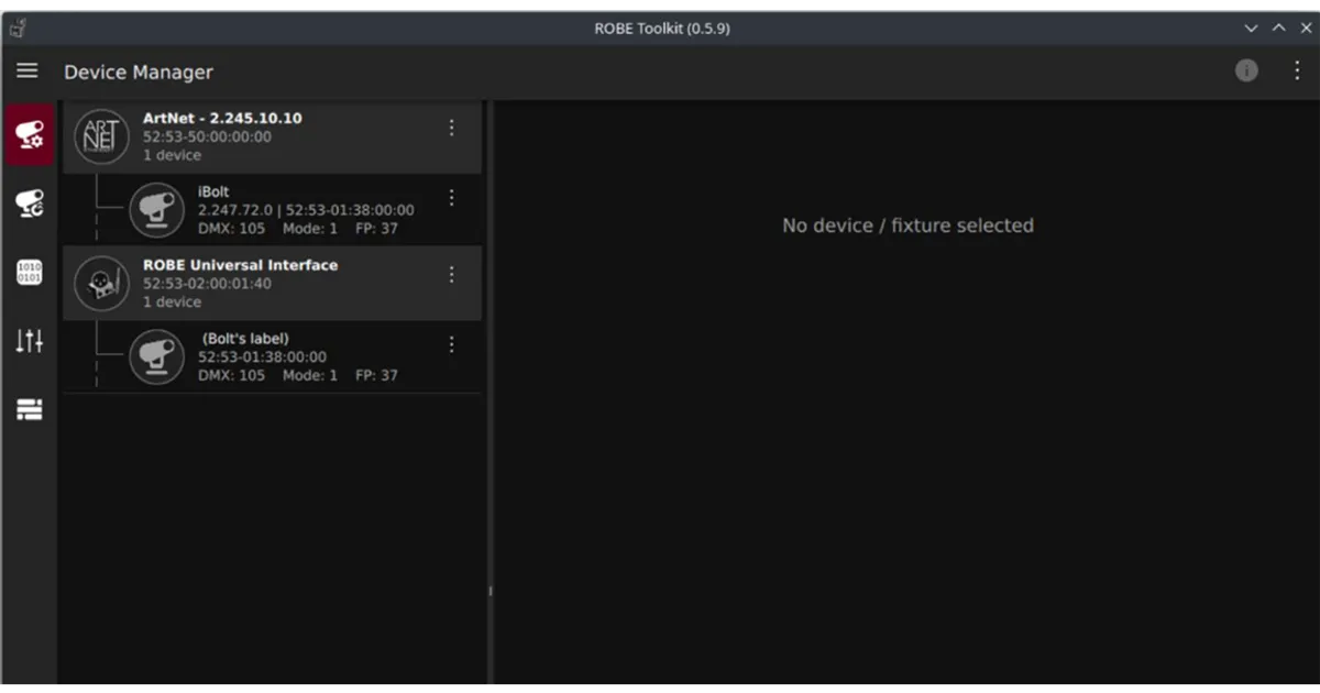 Robe Toolkit | Gadgets & Control