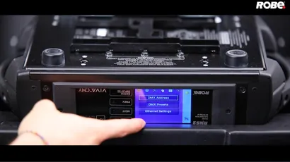 QVGA Robe Touch Screen Display System