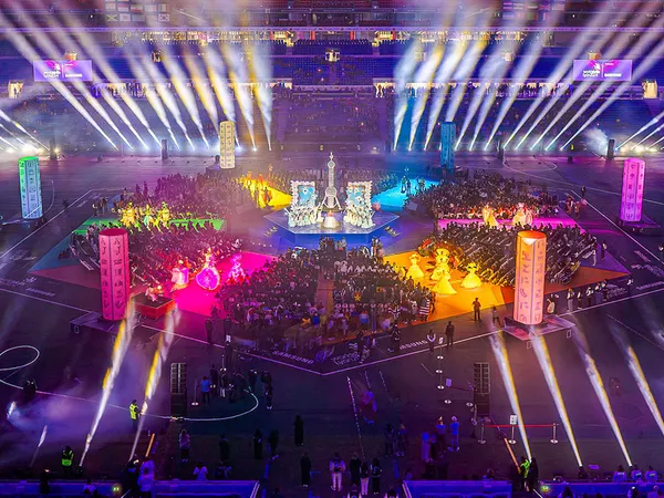 Robe Goes Full Circle for WorldSkills Lyon 2024 Closing Ceremony 