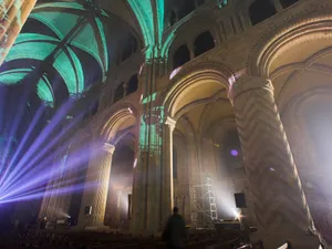 Robe helps illuminate Durham Cathedral for Sting Holiday Special